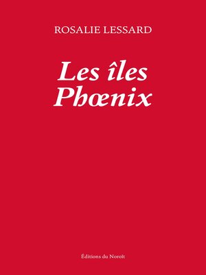 cover image of Les îles Phoenix